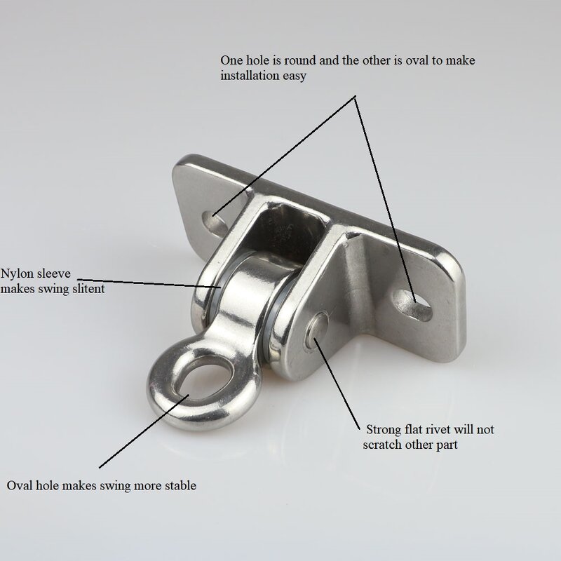 Swing Hanging Hardware Factory - OEM Heavy Duty 800 kg Stainless Steel Playground Indoor