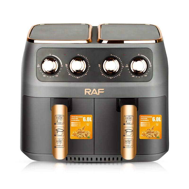 Air Fryer Factory - OEM Custom Double Basket Multi-functional