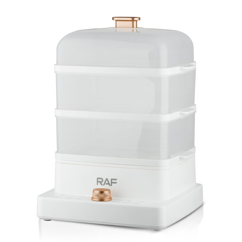 Food Steamer Factory - OEM Custom Three Tier 12L Stackable Baskets