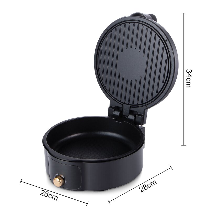 Electric Baking Pan Manufacturer - OEM Custom Portable Pizza Pan Indoor Grill