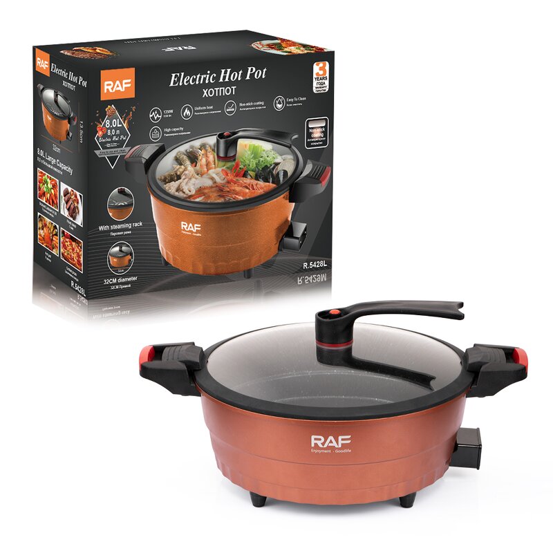 Electric Cooking Pot Manufacturer - OEM Custom Non-stick Multi-functional Cooker