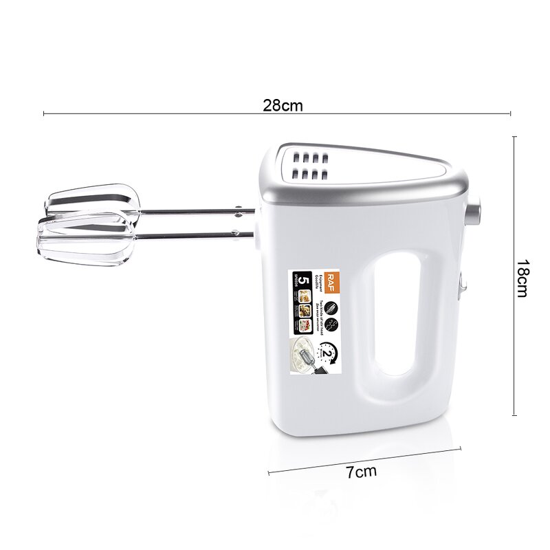 Hand Mixer Manufacturer - OEM Custom White Portable Multi Speed Mixer