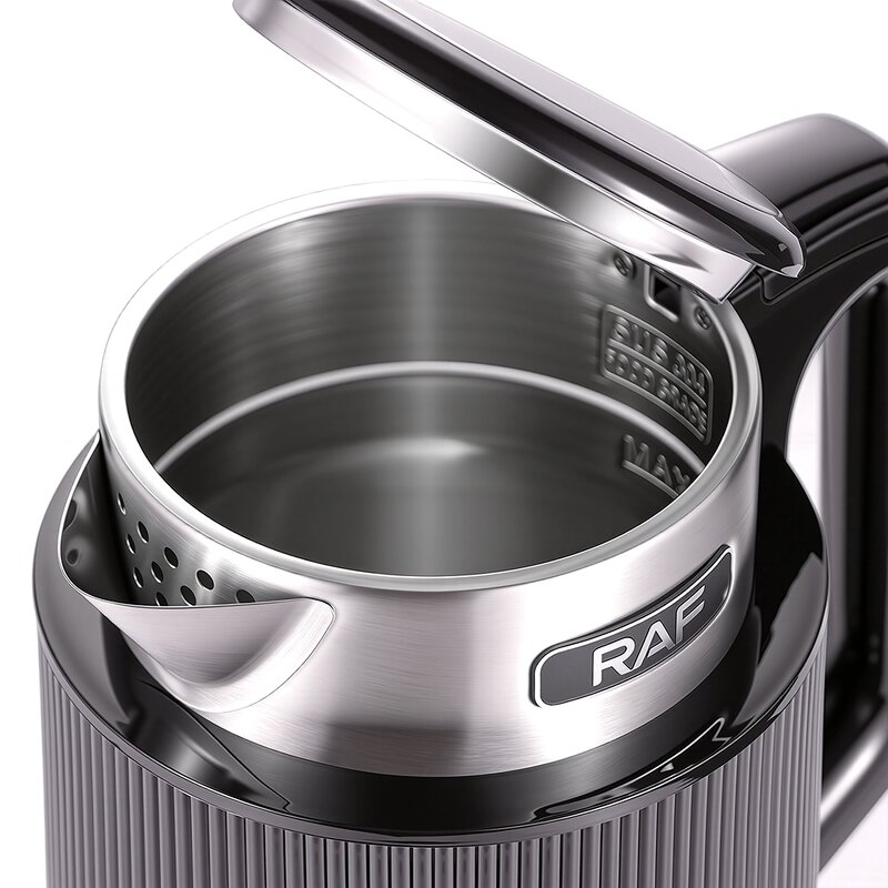 Electric Kettle Manufacturer - OEM Custom Black Stainless Steel Kettle