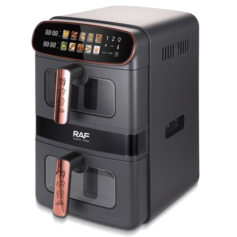 Air Fryer Factory - OEM Custom Dual Visible Large Capacity Fryer