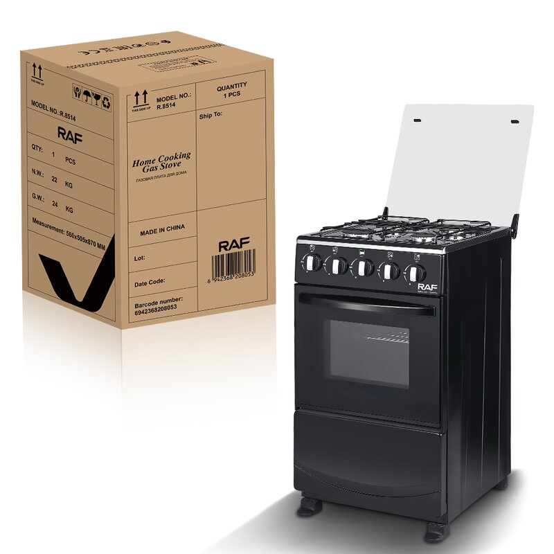 Gas Stove Manufacturer - OEM Custom 4 Coil Burners Convection Oven