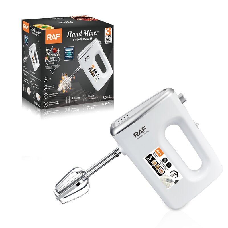 Hand Mixer Manufacturer - OEM Custom White Portable Multi Speed Mixer