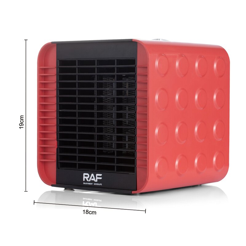 Electric Fan Heater Factory - OEM Custom Red Black Big Power Heater