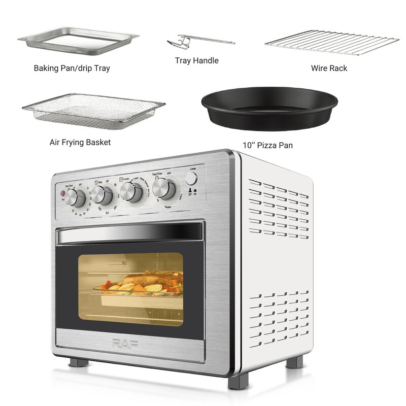 Electric Oven Factory - OEM Custom 3 in 1 Air Fryer Toaster Oven