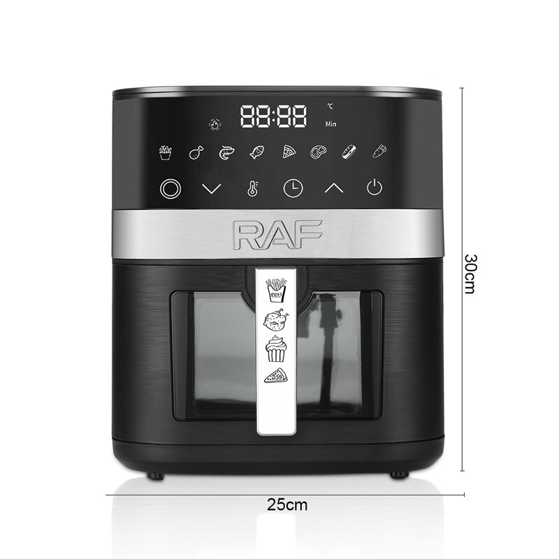 Air Fryer Factory - OEM Custom Digital Touch Screen Double Cooker