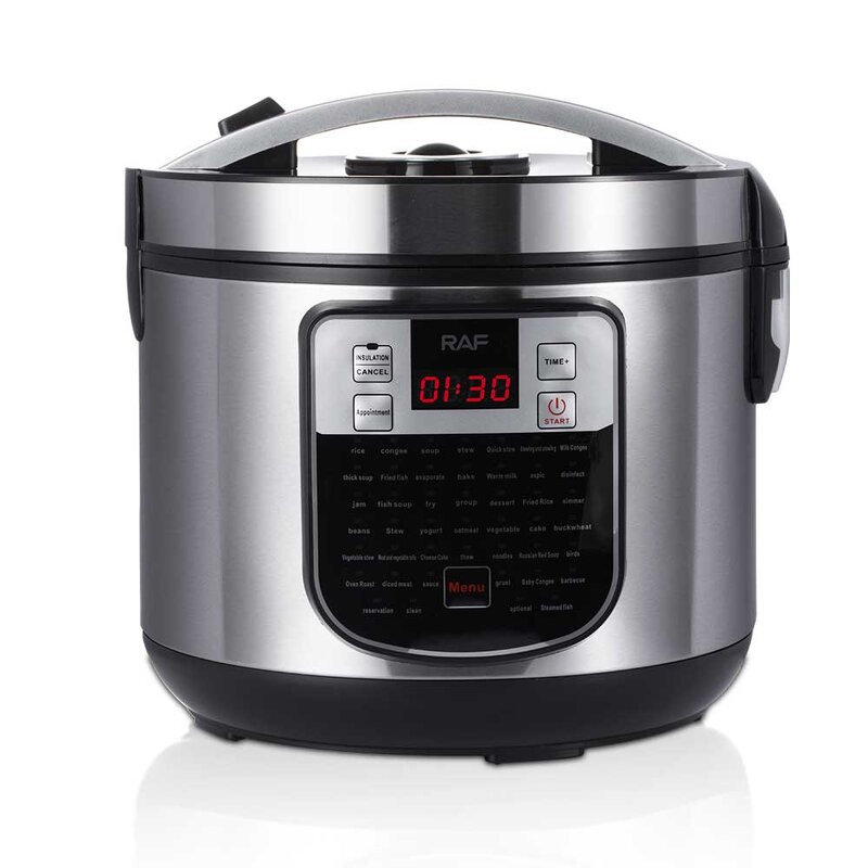 Electric Pressure Cooker Factory - OEM Custom 5L Multi-functional Rice Cooker