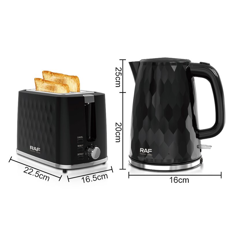 2 in 1 Breakfast Set Factory - OEM Custom Tea Kettle and Toaster Combo
