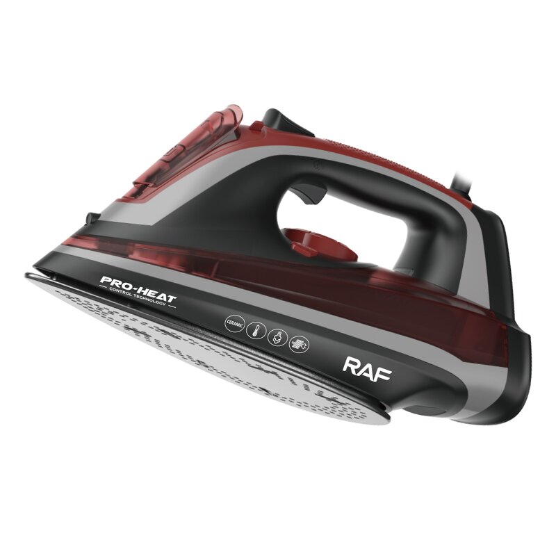 Electric Steam Iron Manufacturer - OEM Custom Red Hand Ironing Machine