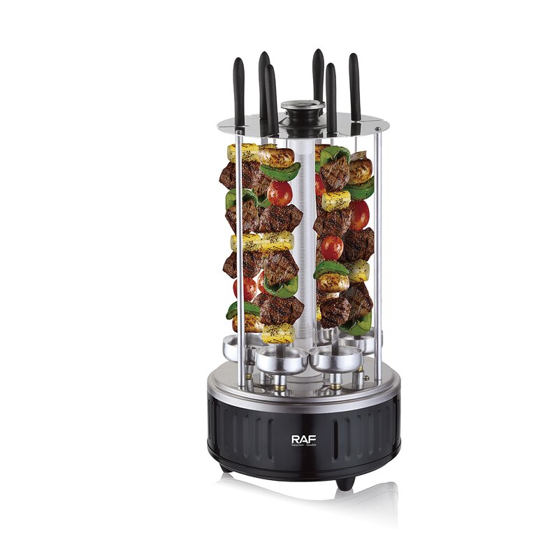 Electric Skewers Manufacturer - OEM Custom 360° Rotating Grill Skewer