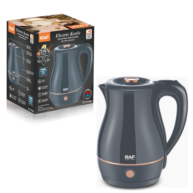 Electric Water Kettle Factory - OEM Custom 2.0L Rapid Boiling Kettle