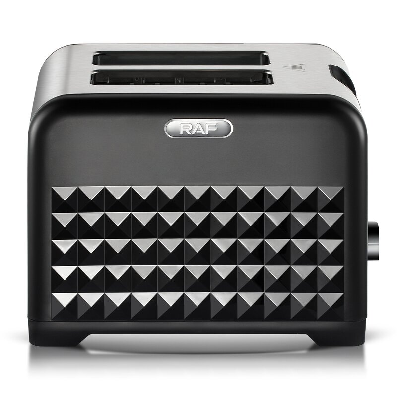 Toaster Manufacturer - OEM Custom Black 2 Slice Auto Shut Off