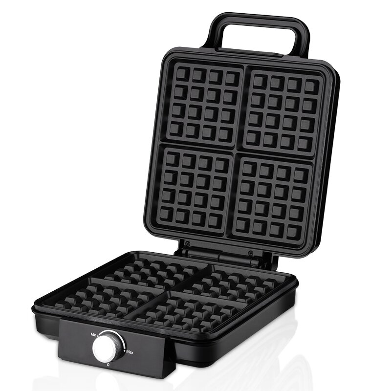 Waffle Maker Manufacturer - OEM Custom 4 Slice Non-stick Waffle Iron