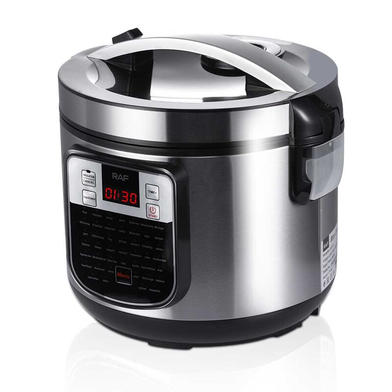 Electric Pressure Cooker Factory - OEM Custom 5L Multi-functional Rice Cooker