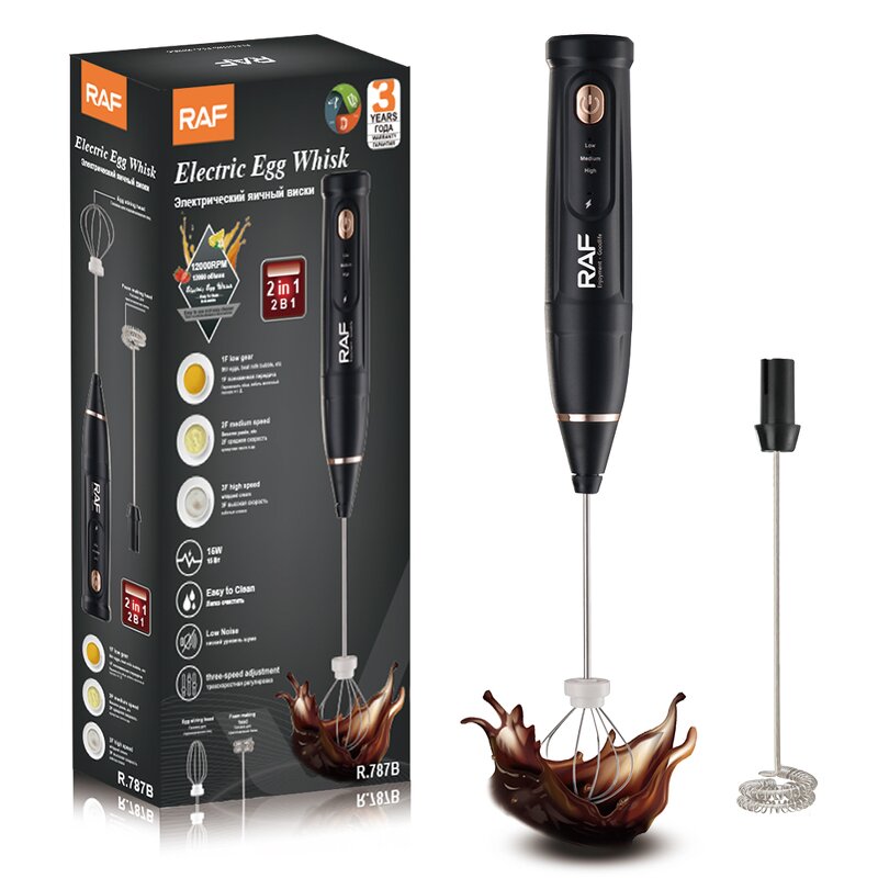 Electric Egg Whisk Manufacturer - OEM Custom Low Noise 3 Speed Whisk