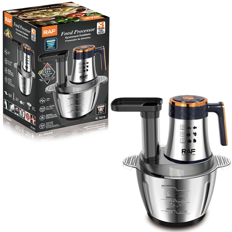 Food Chopper Manufacturer - OEM Custom 3L Multifunctional Electric Chopper