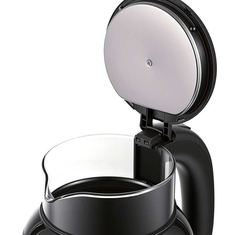 Electric Kettle Factory - OEM Custom Black Stainless Steel Fast Boil