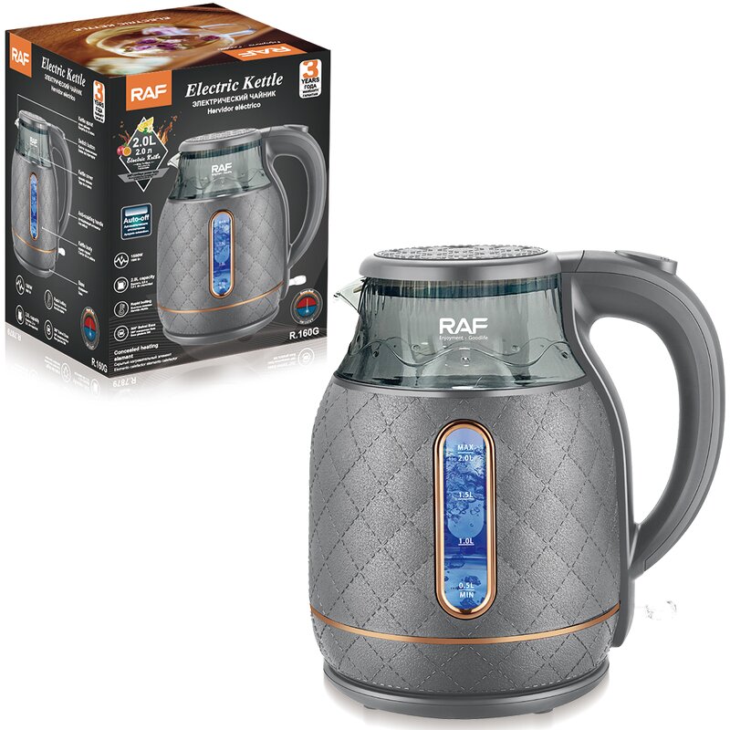 Electric Kettle Manufacturer - OEM Custom Glass Water Kettle Multi Color