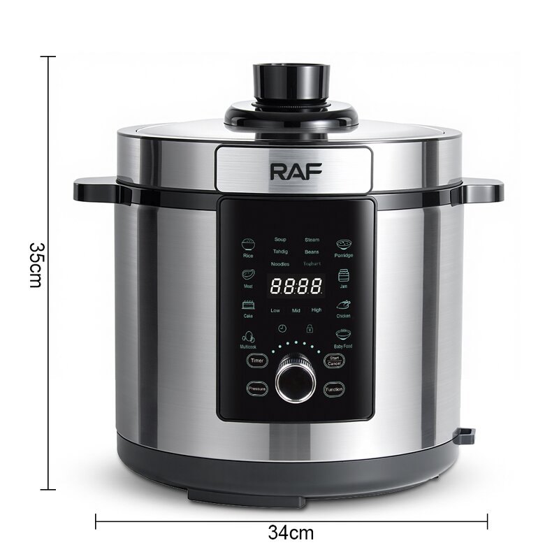 Electric Pressure Cooker Factory - OEM Custom Multi-functional Digital Display