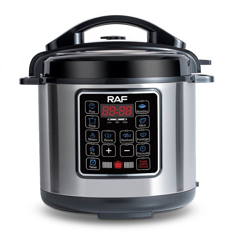 Electric Pressure Cooker Factory - OEM Custom Aluminum Inner Pot LCD Display