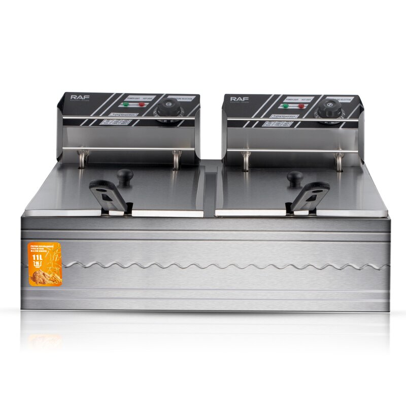 Deep Fryer Manufacturer - OEM Custom Triple Removable Basket Fryer