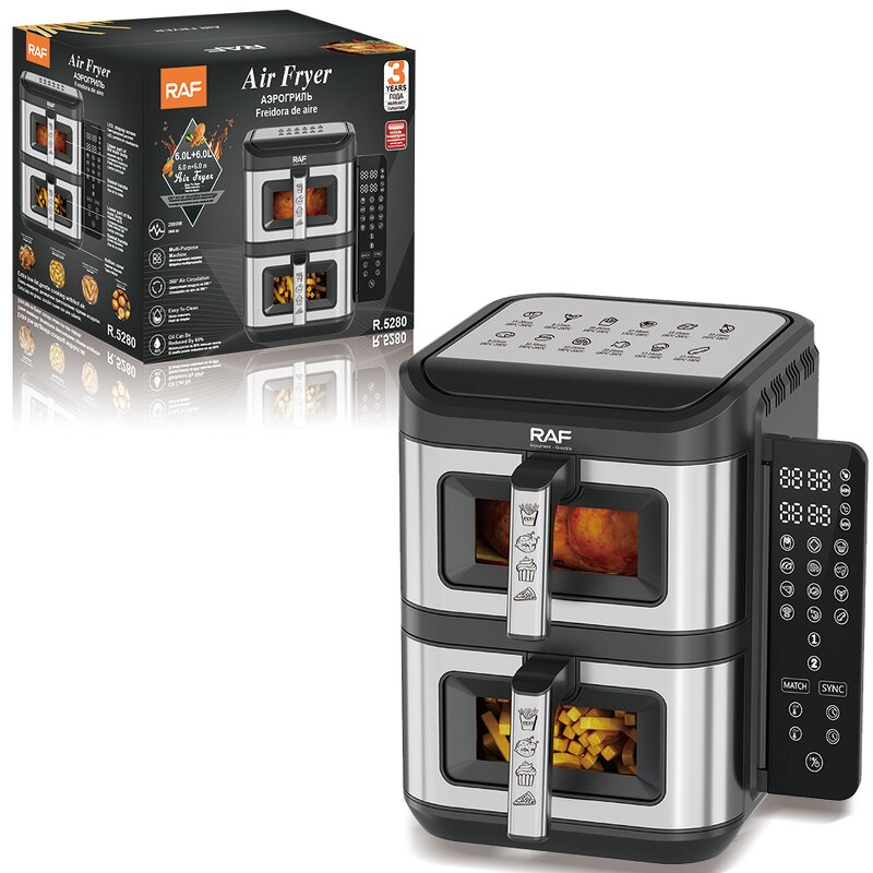 Air Fryer Factory - OEM Custom 360 Degree Air Circulation Fryer