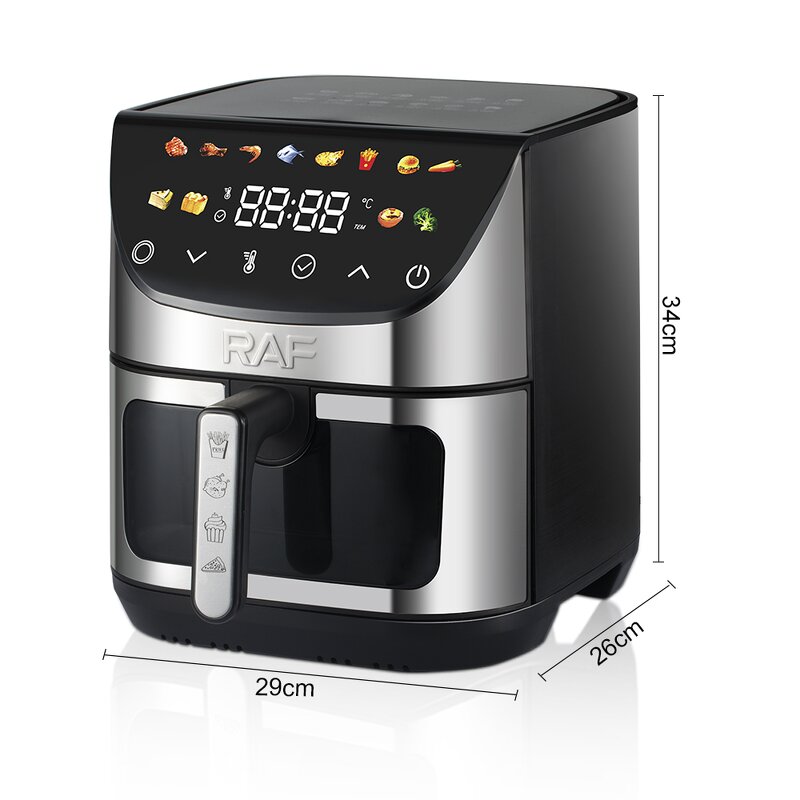 Air Fryer Manufacturer - OEM Custom 8L Oil-Free Digital Fryer