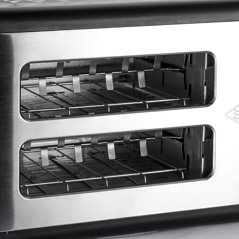 Toaster Manufacturer - OEM Custom Black 2 Slice Auto Shut Off