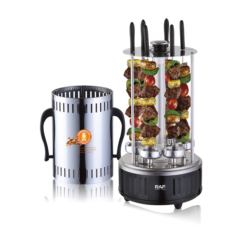 Electric Skewers Manufacturer - OEM Custom 360° Rotating Grill Skewer