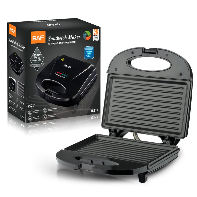 Sandwich Maker Manufacturer - OEM Custom Non-stick Panini Press