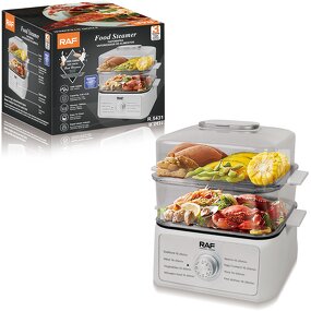 Food Steamer Factory - OEM Custom Electric Plastic Stackable Baskets