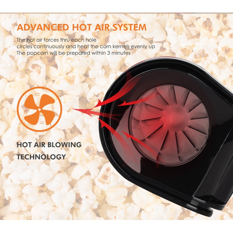 Popcorn Machine Factory - OEM Custom Automatic Hot Air Professional