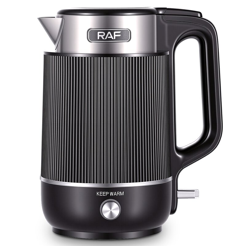Electric Kettle Manufacturer - OEM Custom Black Stainless Steel Kettle