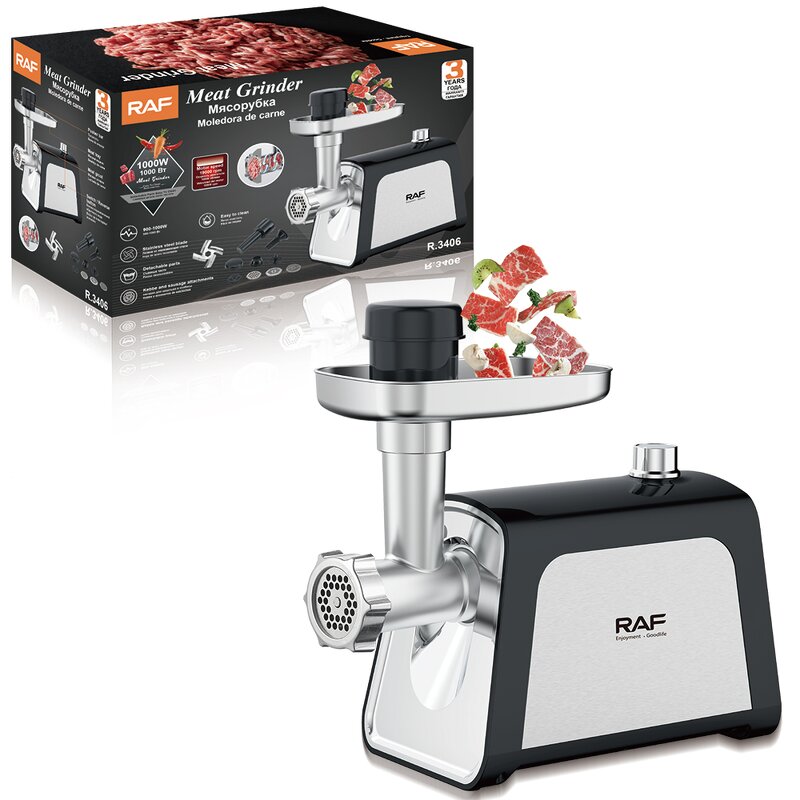 Electric Meat Grinder Manufacturer - OEM Custom with Grinding Plates Pusher