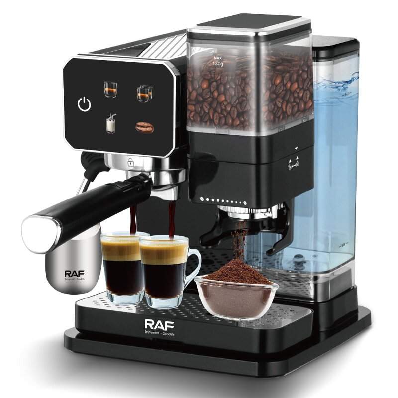Coffee Maker Factory - OEM Custom Semi-automatic Espresso with Grinder