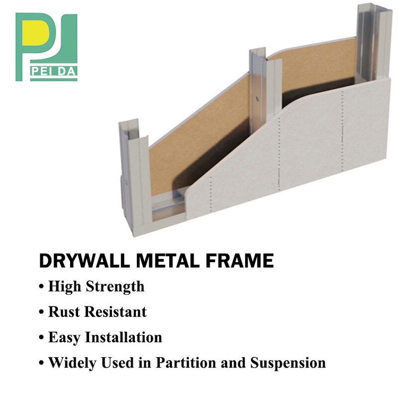Metal Stud Profiles Factory - OEM Competitive Price Drywall Partition for Gypsum Board