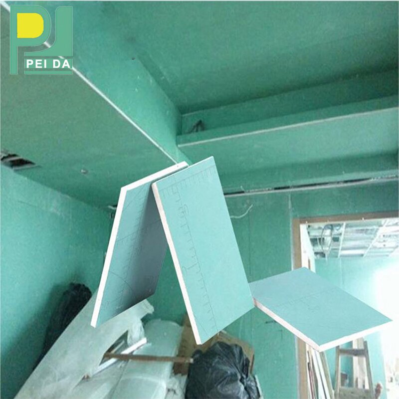 Plasterboard Factory - OEM 6X4 Dimension 12mm Thickness Gypsum Board