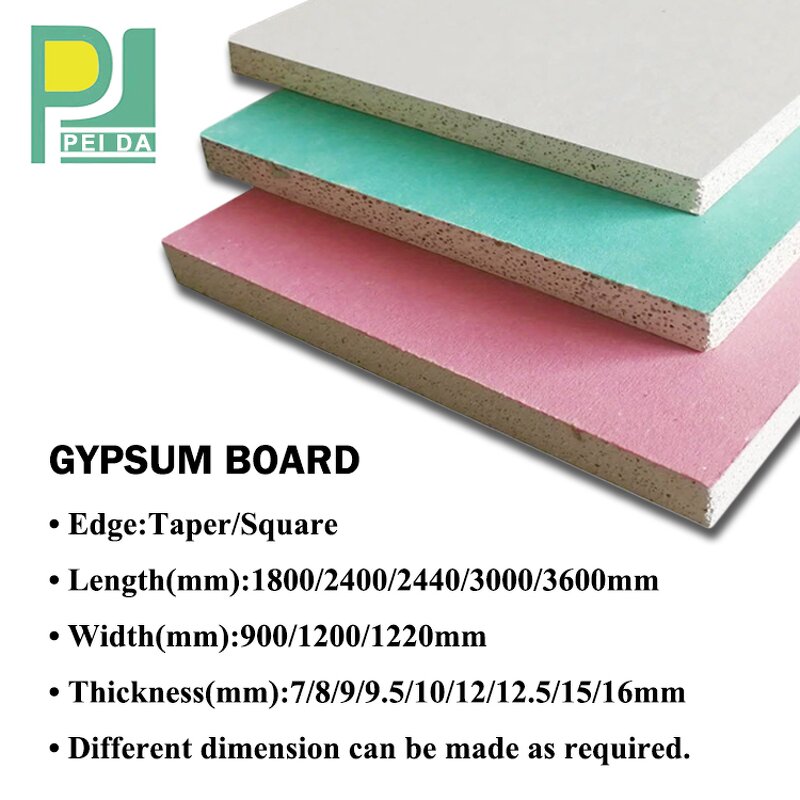 Gypsum Board Manufacturer - OEM High Quality Drywall Sheet Rock