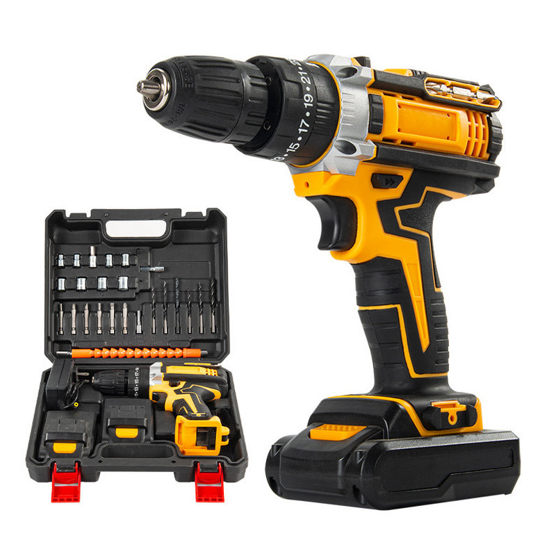 Cordless Drill Manufacturer - OEM Multifunctional 20V Lithium Battery Rechargeable Impact
