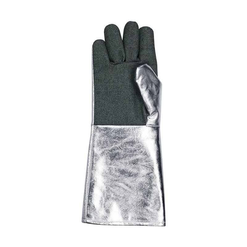 Aluminized Gloves Manufacturer - OEM EN 407 EN 388 Blue Eagle Size 11 Length 16