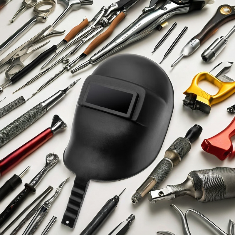 Welding Helmet Manufacturer - OEM High-Temperature Lightweight Polycarbonate Handheld