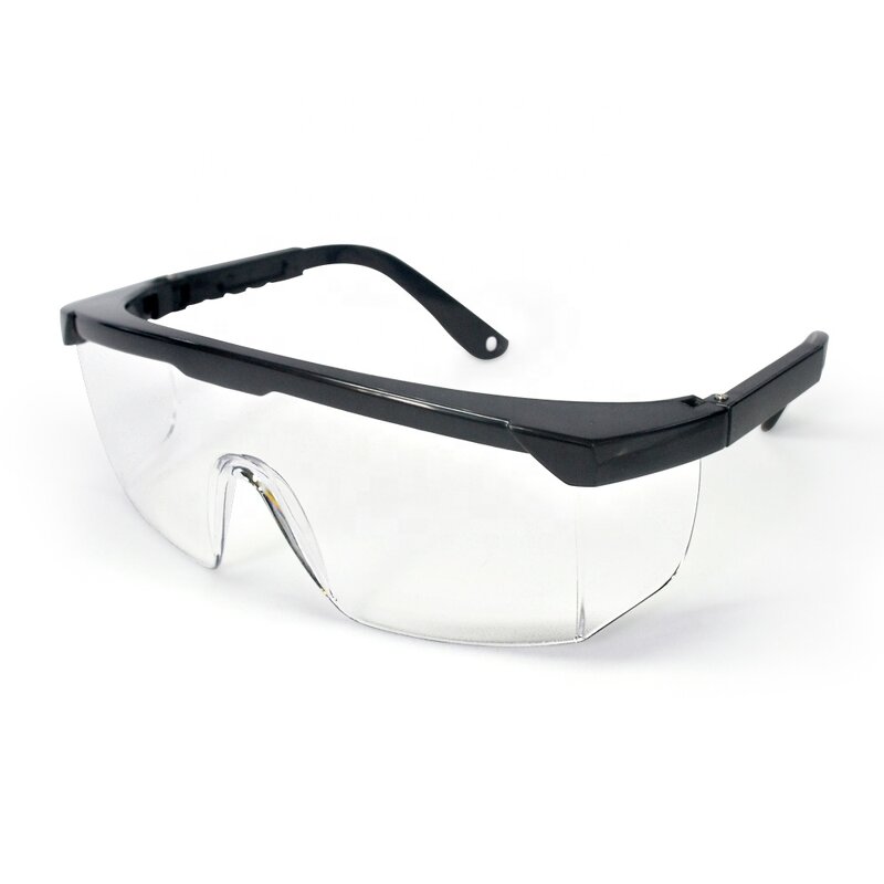 Safety Goggles Factory - OEM SG-71003 Black PC Frame Protective Eye Shield