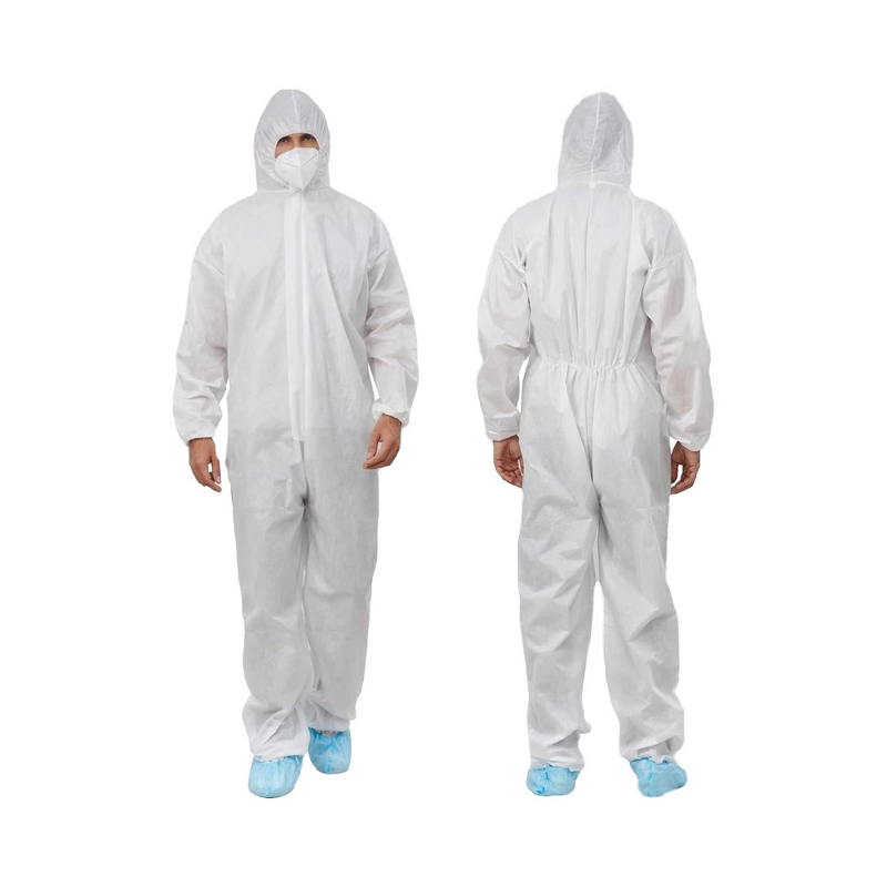 Hazmat Coveralls Manufacturer - OEM Disposable Type5/Type6 SMS Material CE Certified