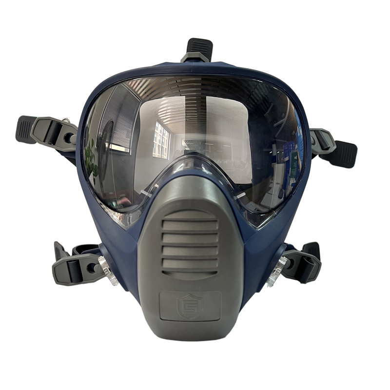 Respirator Mask Manufacturer - OEM Industrial Reusable TPE Impact Resistant Gas Mask