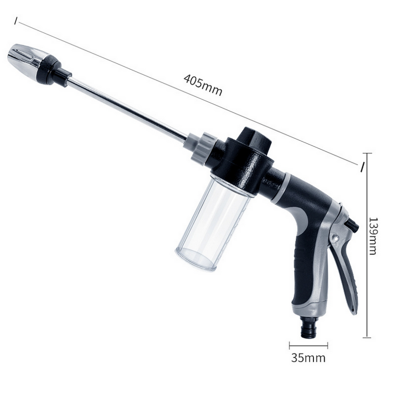 Water Gun Factory - OEM High-Pressure T8 ABS Multi-Functional Foam Cannon for Car Wash