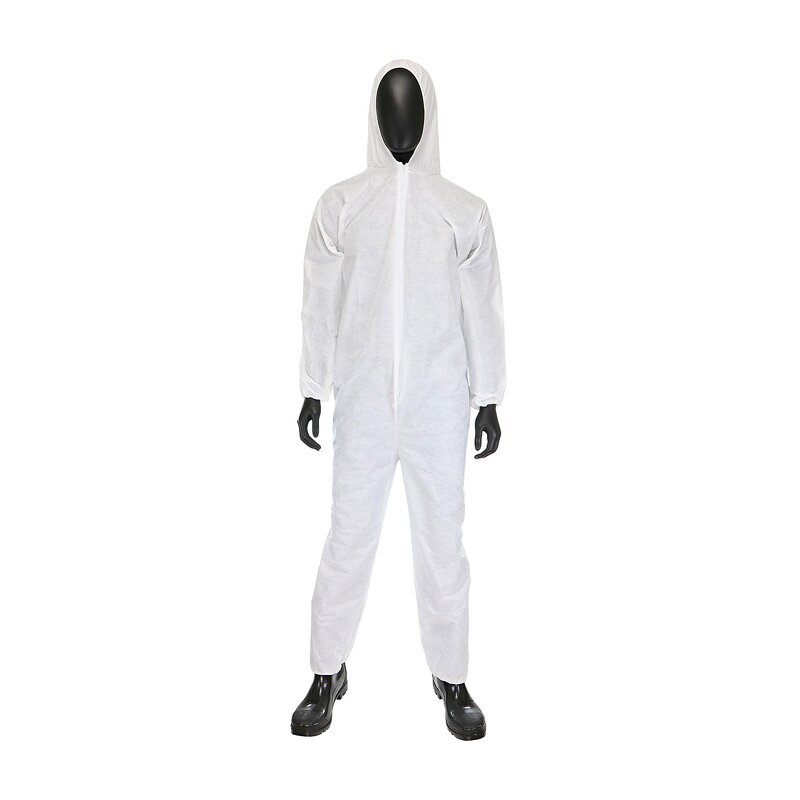 Hazmat Coveralls Manufacturer - OEM Disposable Type5/Type6 SMS Material CE Certified