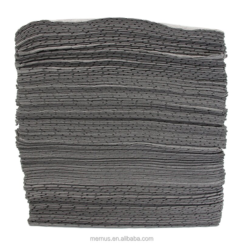 Economical Absorption Pad Factory - OEM GM2202 25x33cm for Oil Water Coolant Non-Corrosive